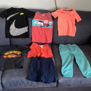 Boy size 3t, assorted summer clothes